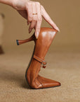 Lumoura™| Leather Heels