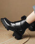 Ovelisse™| Leather Ankle Boots