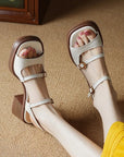 Keshara™| Open Toe Heeled Sandals