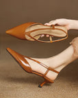 Belyria™ | Thin Heeled Slingbacks