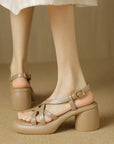 Simona™| Platform Sandals