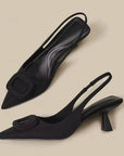Olvera™| Pointed Toe Slingbacks
