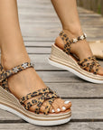Solene™| Leopard Platform Sandals