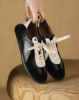Amora™| Wildline Leather Sneakers