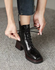 Jovinna™| Square Ankle Boots