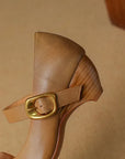 Lunovella™| Leather Heels