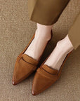 Brivelle™| Mid Heeled Loafers