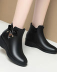 Elowen™| Leather Ankle Boots