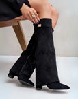 Giselin™| High Suede Boots