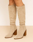 Nelisse™| Suede Block Heel Boots