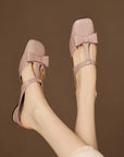Lina™| Square Toe Slippers