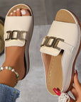 Morlaine™| Buckle Sandals
