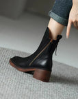 Harper™ | Leather Ankle Boots
