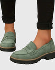 Olivine™| Suede Loafers