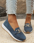 Nivelle™| Flat Buckle Loafers