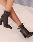 Dalisse™| Buckle Ankle Boots