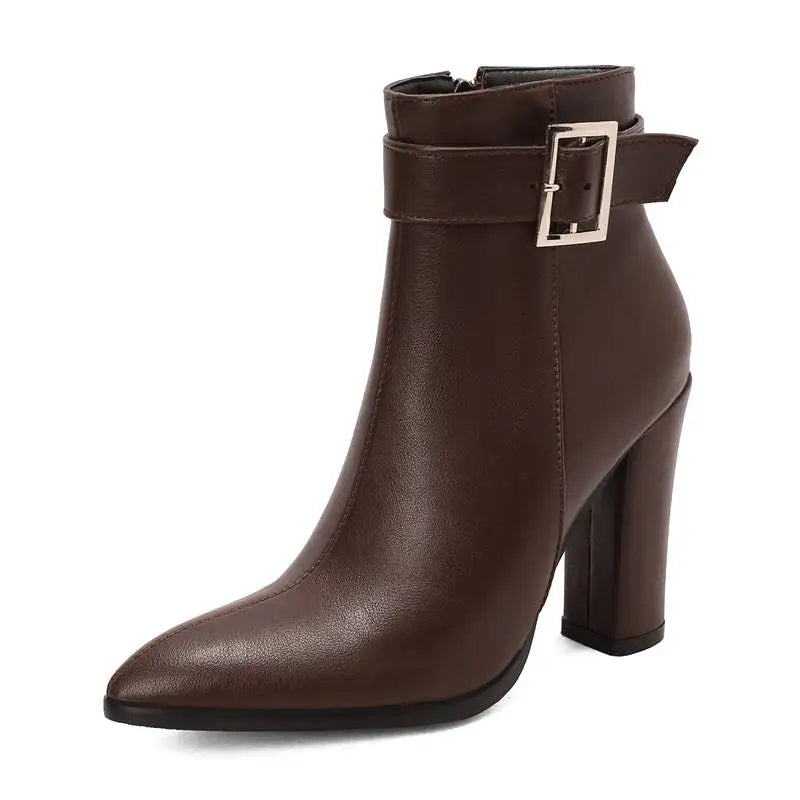 Dalisse™| Buckle Ankle Boots