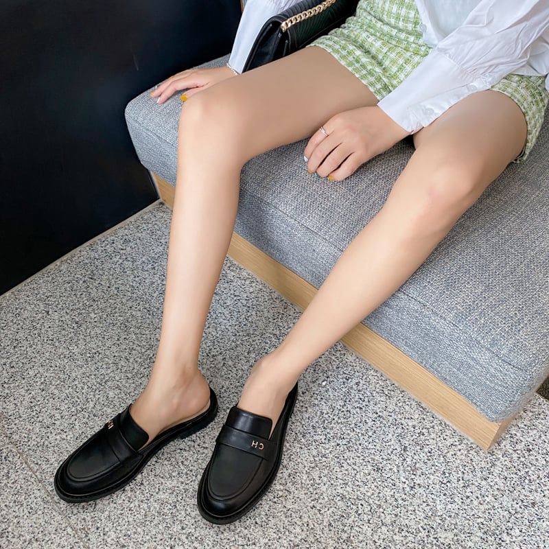 Kira™| Bright Loafer Slides