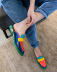 Kira™| Bright Loafer Slides