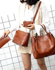 Valenza™| Riley Vintage 4-Piece Bag Set