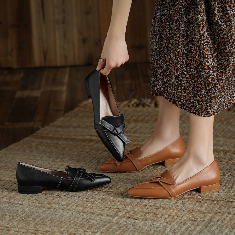 Valenza™| Shira Pointed Loafer Flats