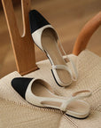 Valenza™| Bricia Satin Slingback Flats