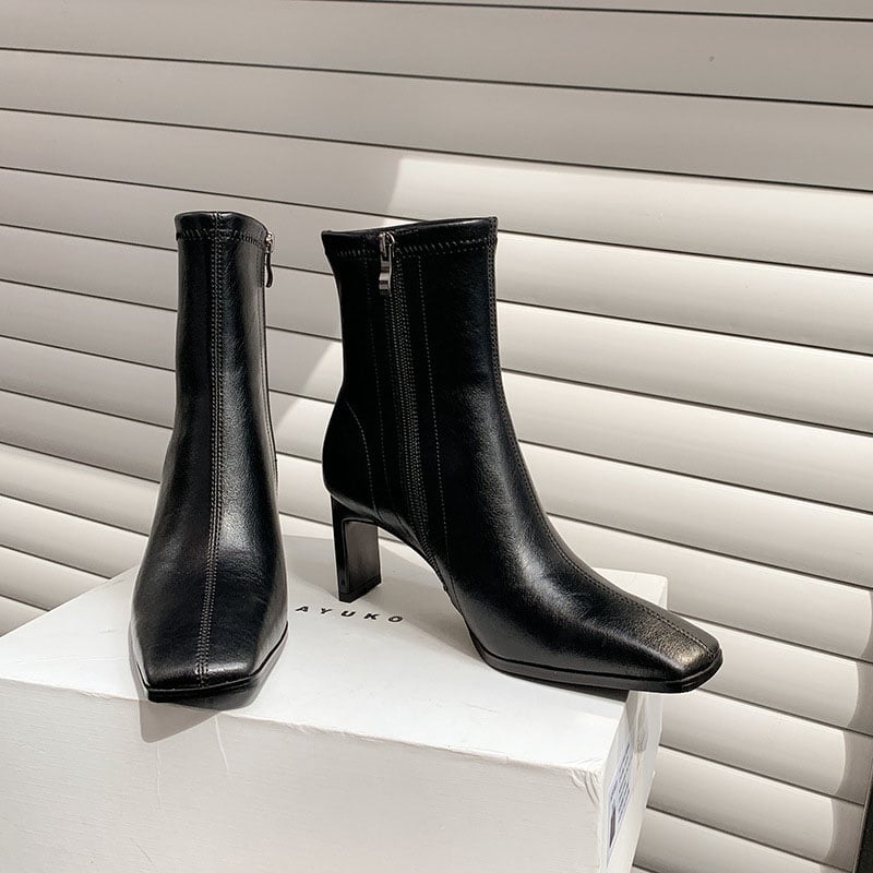Liora™| Sleek Ankle Boots