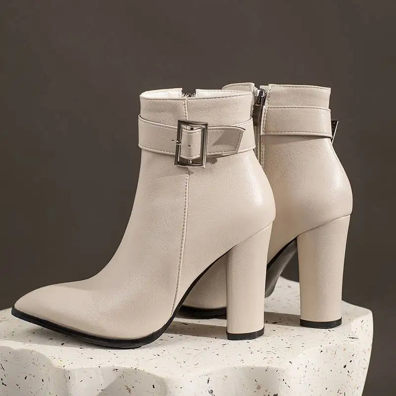 Dalisse™| Buckle Ankle Boots
