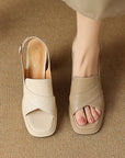 Kamari™| Elegant Platform Sandals