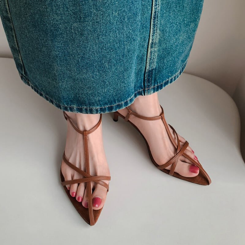 Valenza™| Thara Elegant Strap Heels