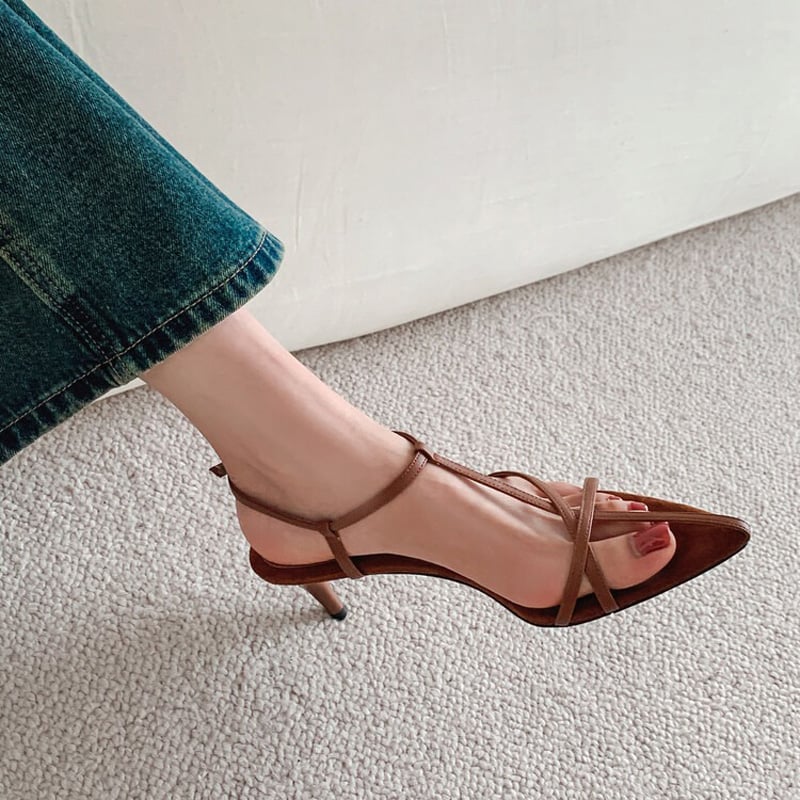 Valenza™| Thara Elegant Strap Heels
