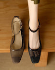 Valenza™| Noelle Mesh Block Heels