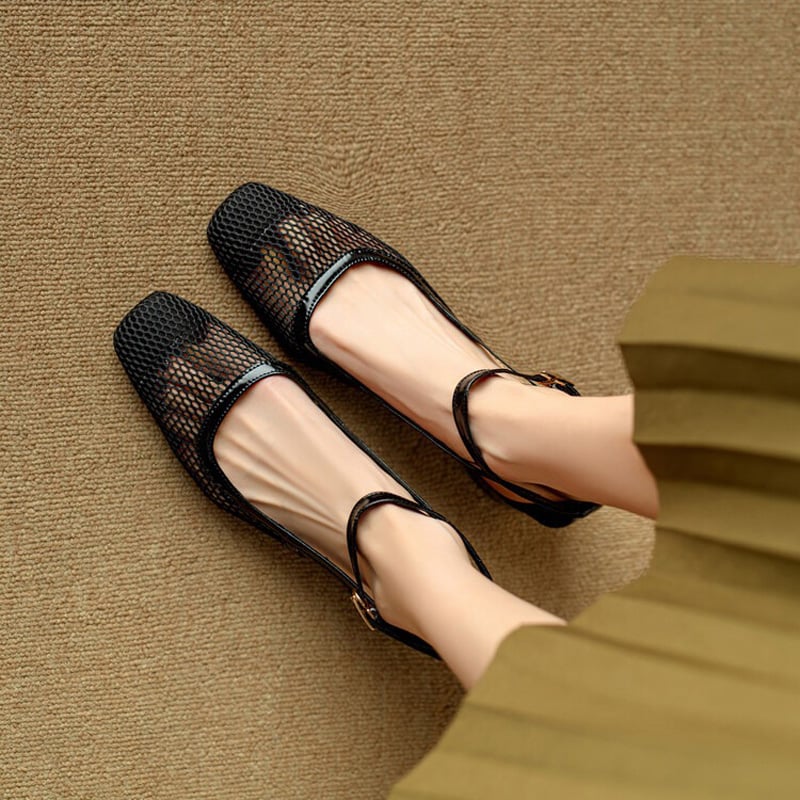 Valenza™| Noelle Mesh Block Heels