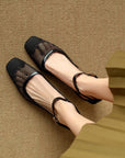 Valenza™| Noelle Mesh Block Heels