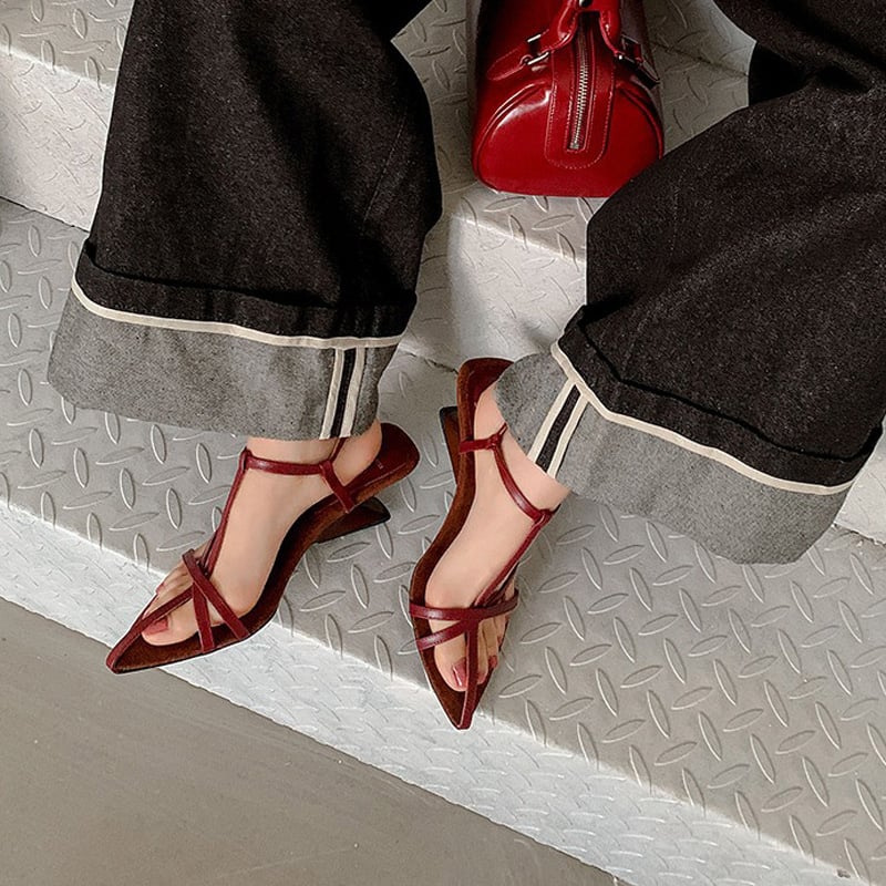 Liora™| T-Strap Sandals