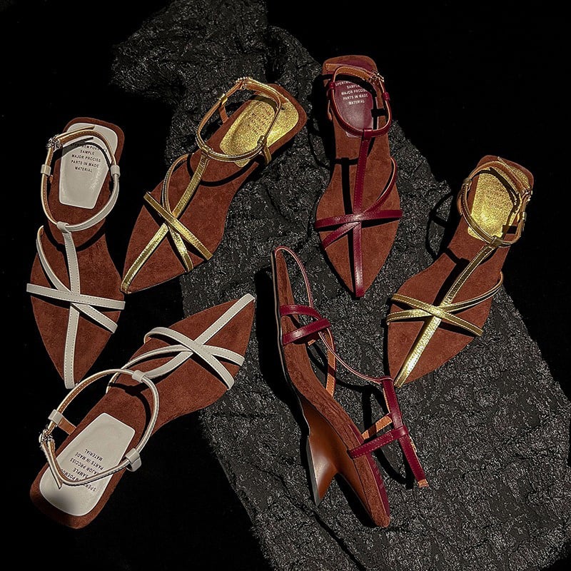 Liora™| T-Strap Sandals