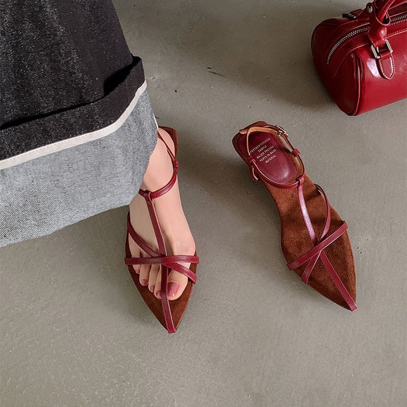 Liora™| T-Strap Sandals