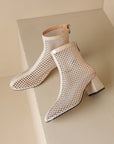 Jeric™| Mesh Ankle Boots