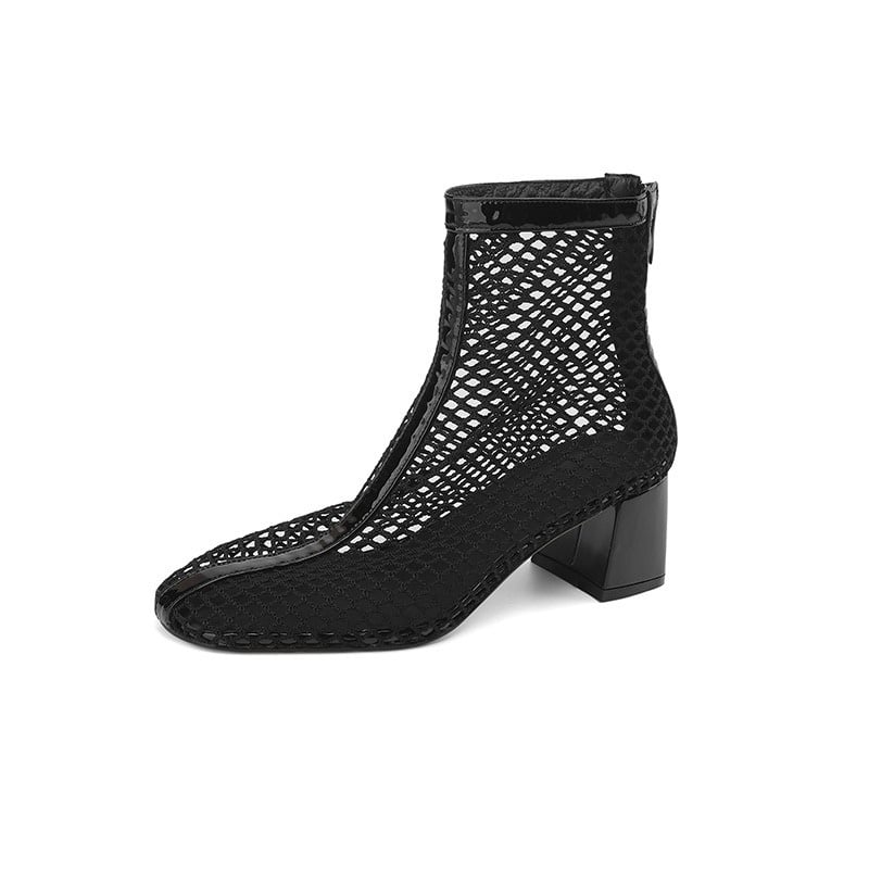 Jeric™| Mesh Ankle Boots