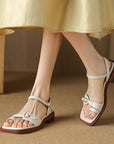 Elva™| Square Toe Sandals