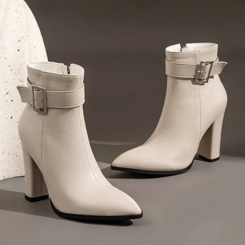Dalisse™| Buckle Ankle Boots