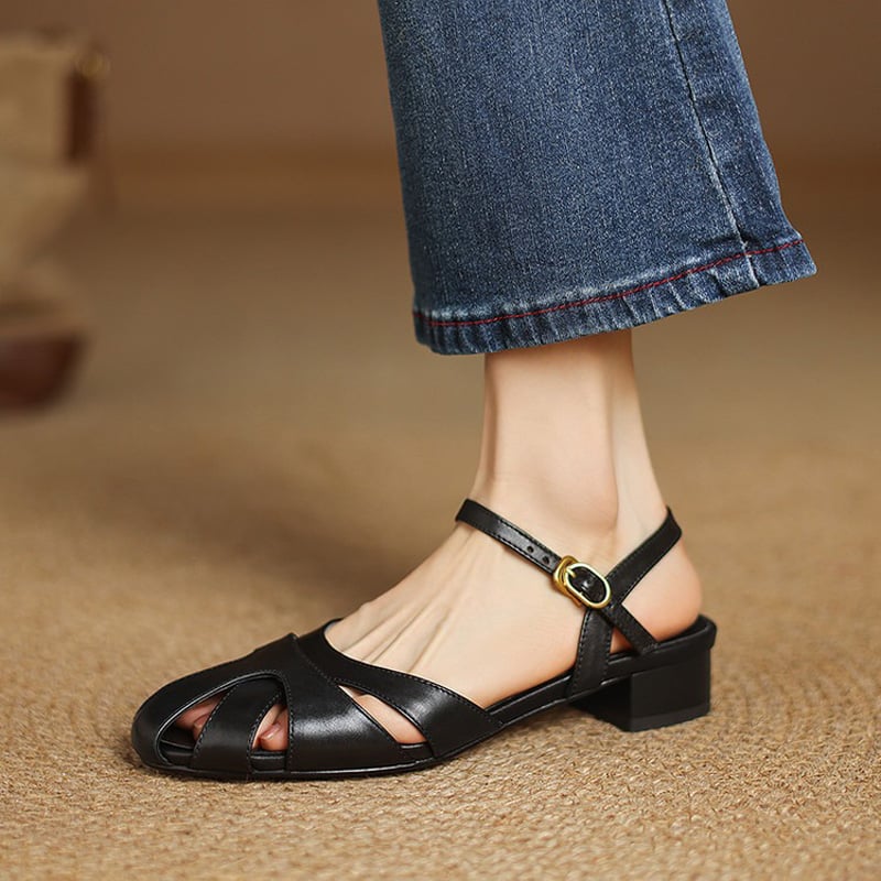 Dalia™| Round Toe Heels