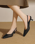 Carina™| Cutout Sling Heels