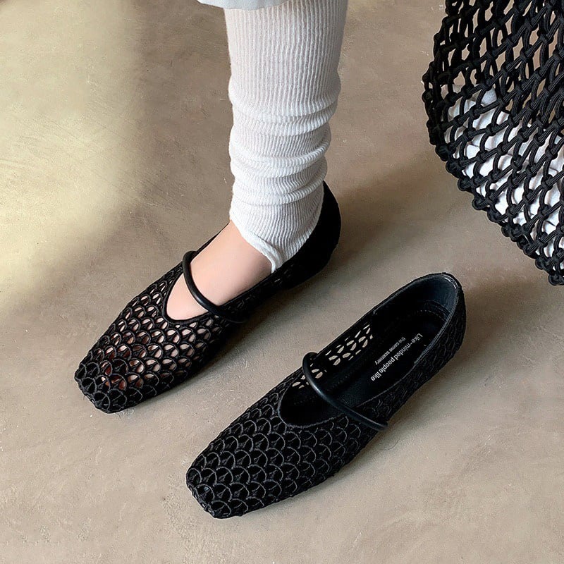 Cady™| Woven Mary Janes