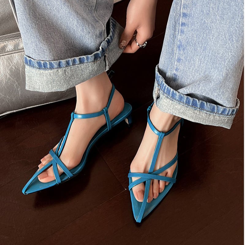 Calia™| Pointed Flat Sandals