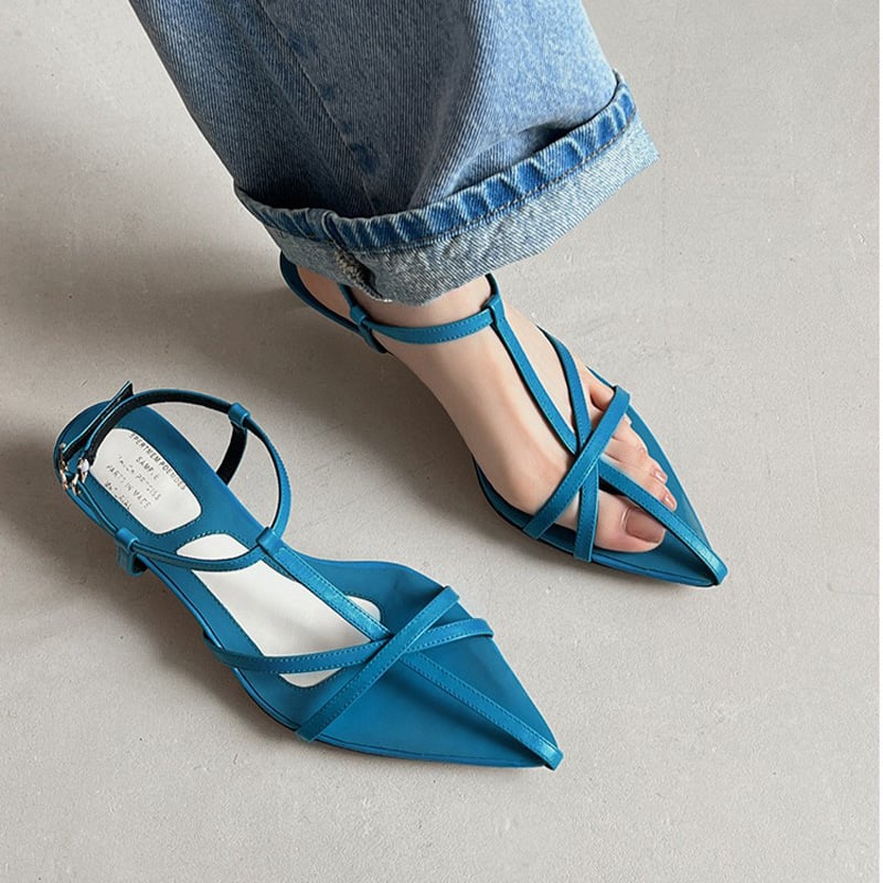 Calia™| Pointed Flat Sandals