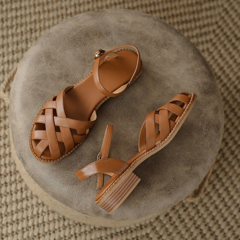 Valenza™| Mavis Woven Flat Sandals