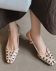 Carman™| Cutout Sling Heels