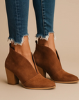 Bellina™| Leather Ankle Boots