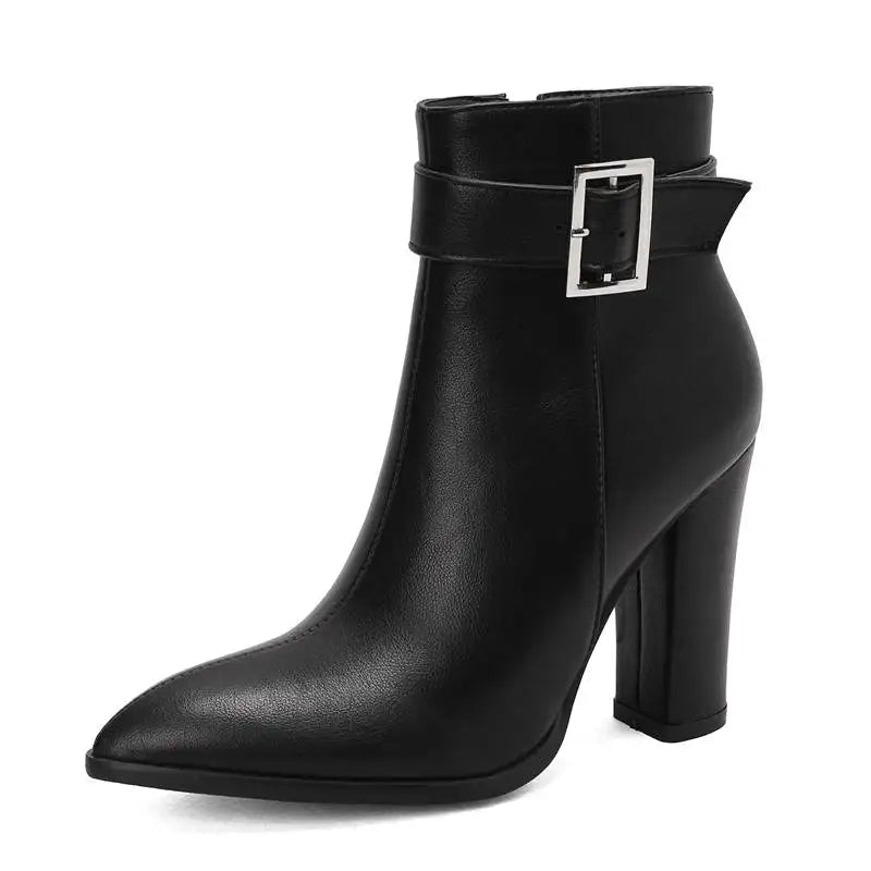 Dalisse™| Buckle Ankle Boots